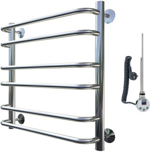 Электрический полотенцесушитель Тругор Идеал 3 60x50см хром Идеал3/элТЭН6050